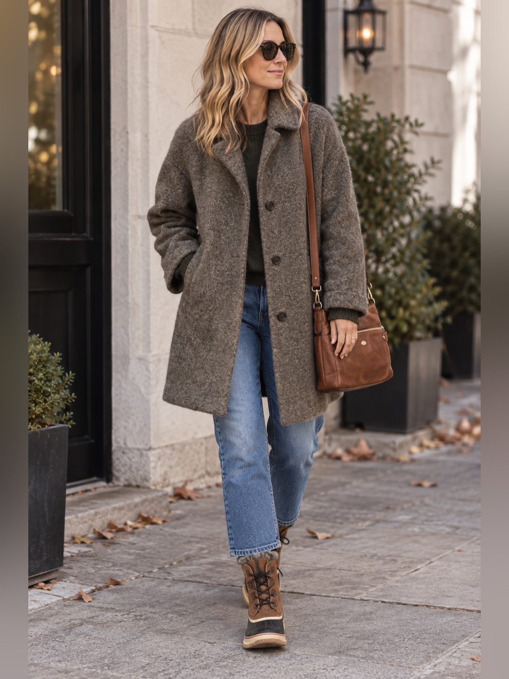 Bod & Christensen wool coat
